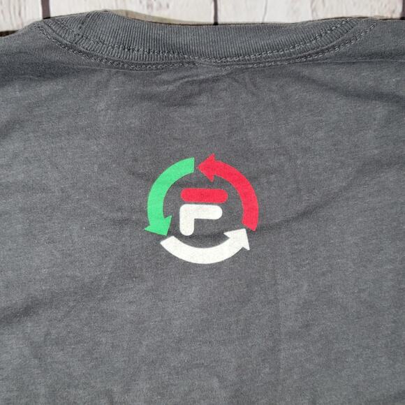 Fila Mountain Vista Tee Dark Grey Heather M NWT - Picture 6 of 10